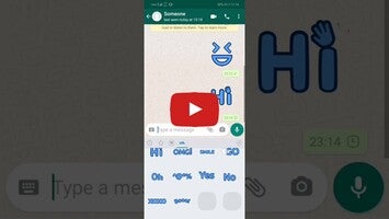 Видео про Telegram Stickers to WhatsApp 1