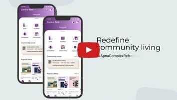 Video über Apartment App - ApnaComplex 1