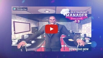 Virtual Restaurant Manager Sim 1 का गेमप्ले वीडियो