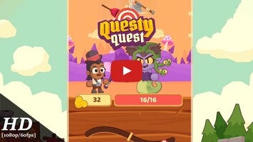 Vídeo de gameplay de Questy Quest 1