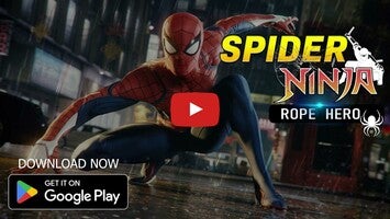 วิดีโอการเล่นเกมของ Spider Rope Miami Hero Man 1