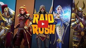 Video gameplay Raid & Rush - Heroes idle RPG 1