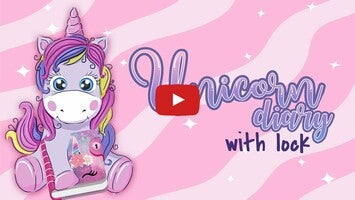 Vídeo de Unicorn Diary With Lock 1