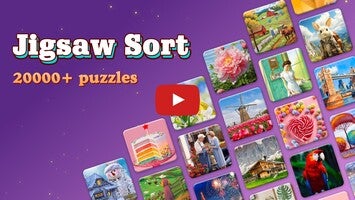 Gameplay video of Jigsort Puzzles: Art Jigsaw HD 1