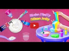 Gameplay video of Make Fluffy Slime Maker Game 1