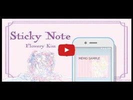 วิดีโอเกี่ยวกับ Notepad Flowery Kiss 1
