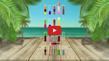 Gameplay video of Water Sort 1