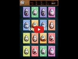 Gameplay video of Eggheadz Memory Match Free 1