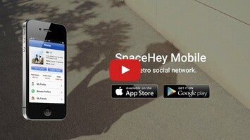 วิดีโอเกี่ยวกับ SpaceHey Mobile – Retro social 1