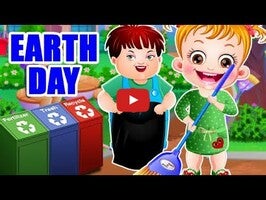 Gameplay video of Baby Hazel Earth Day 1