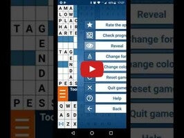 Gameplay video of Crosswords 1