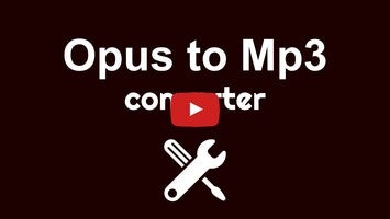 Видео про Opus To Mp3 Converter 1