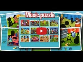 Vídeo-gameplay de Music Puzzle - Fun for Kids 1