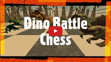 Video gameplay Dino Battle Chess 3D 1