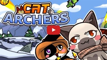 วิดีโอการเล่นเกมของ Cat Archers 1