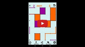 Gameplay video of Dots and Boxes 1