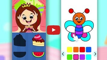 Gameplay video of Timpy Baby Princess Phone Game 1