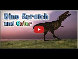 Gameplay video of Dino Scratch and Color 1