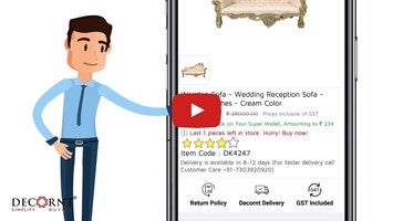 Video über Decornt - B2B Marketplace App 1