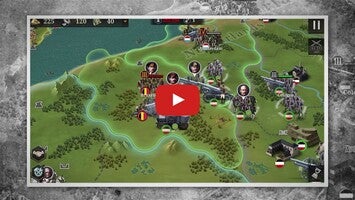 Gameplay video of European War 6: 1914 - WW1 SLG 1