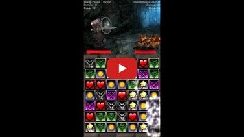 Vídeo-gameplay de Match 3 RPG: Evil Hunter 1