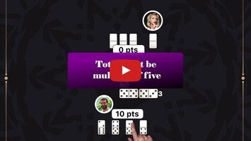 Video del gameplay di Dominoes: Classic Dominos Game 1