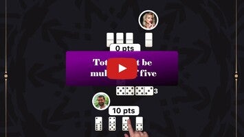 Gameplayvideo von Dominoes: Classic Dominos Game 1