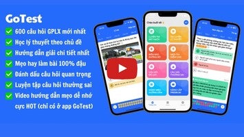 Video about GoTest - Ôn thi GPLX 1