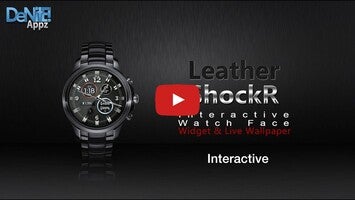 วิดีโอเกี่ยวกับ Leather ShockR HD Watch Face 1