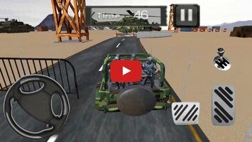 Video del gameplay di Army Jeep Driving 4x4 Parking 1