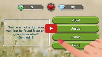 Gameplay video of Daily Bible Trivia Bible Games 1