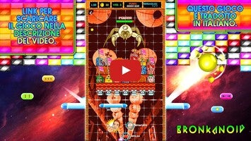 Video del gameplay di Bronkanoid Brick Breaker 1