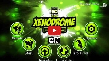 Video gameplay Ben 10 Xenodrome Plus 1