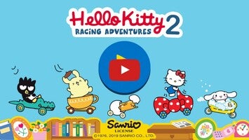 Gameplay video of Hello Kitty games - car game 1