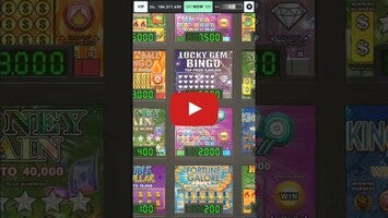 Gameplay video of Lucky Lottery Scratchers 1