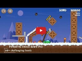 Vídeo de gameplay de Pumpkins knock down 1