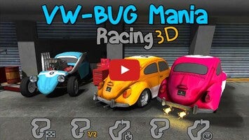 Video gameplay CarRacingVwBugMania 1