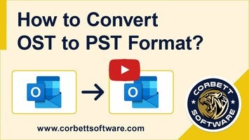 Video about Corbett OST to PST Converter 1