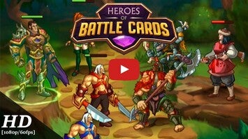 Vídeo de gameplay de Heroes of Battle Cards 1