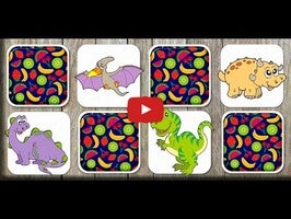 Video del gameplay di Dinosaur Memo Games for Kids 1