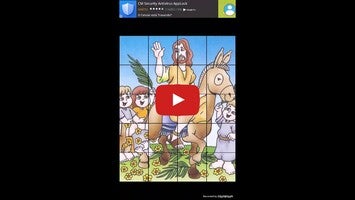Gameplay video of Children's Bible Puzzle 1