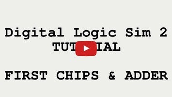 طريقة لعب الفيديو الخاصة ب Digital Logic Sim1
