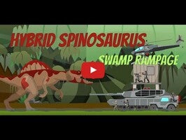 Gameplay video of Hybrid Spinosaurus: Swamp Rampage 1