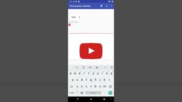 Video about Punctuation checker 1