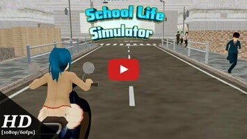 วิดีโอการเล่นเกมของ SchoolLifeSimulator 1