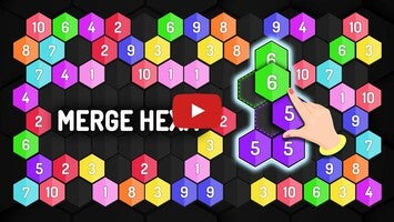 Vídeo de gameplay de Merge Hexa 1