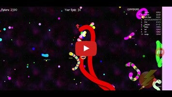 Gameplayvideo von Slither Worm IO: Nebula 1
