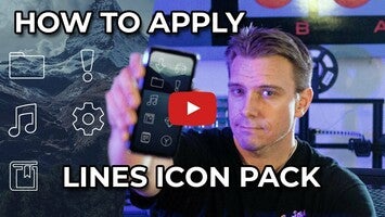 Video about Lines Free - Icon Pack 1