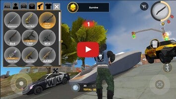 Rope Hero: Cheatground MOD 1 का गेमप्ले वीडियो