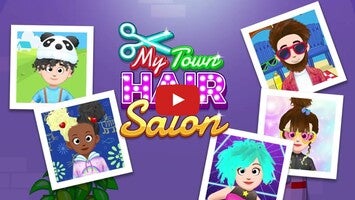 Video gameplay My Town: Girls Hair Salon Game 1